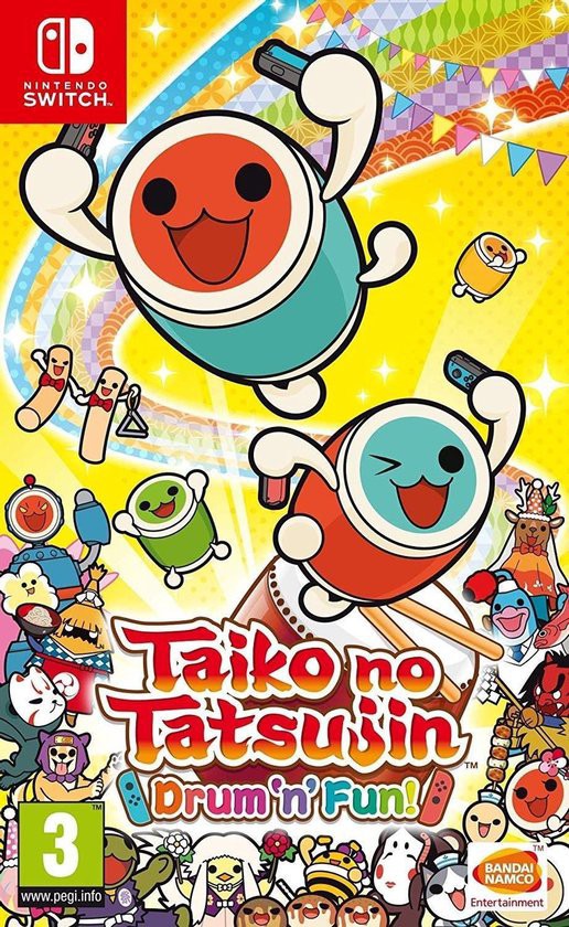 Taiko no Tatsujin: Drum'n'Fun! - Nintendo Switch Games