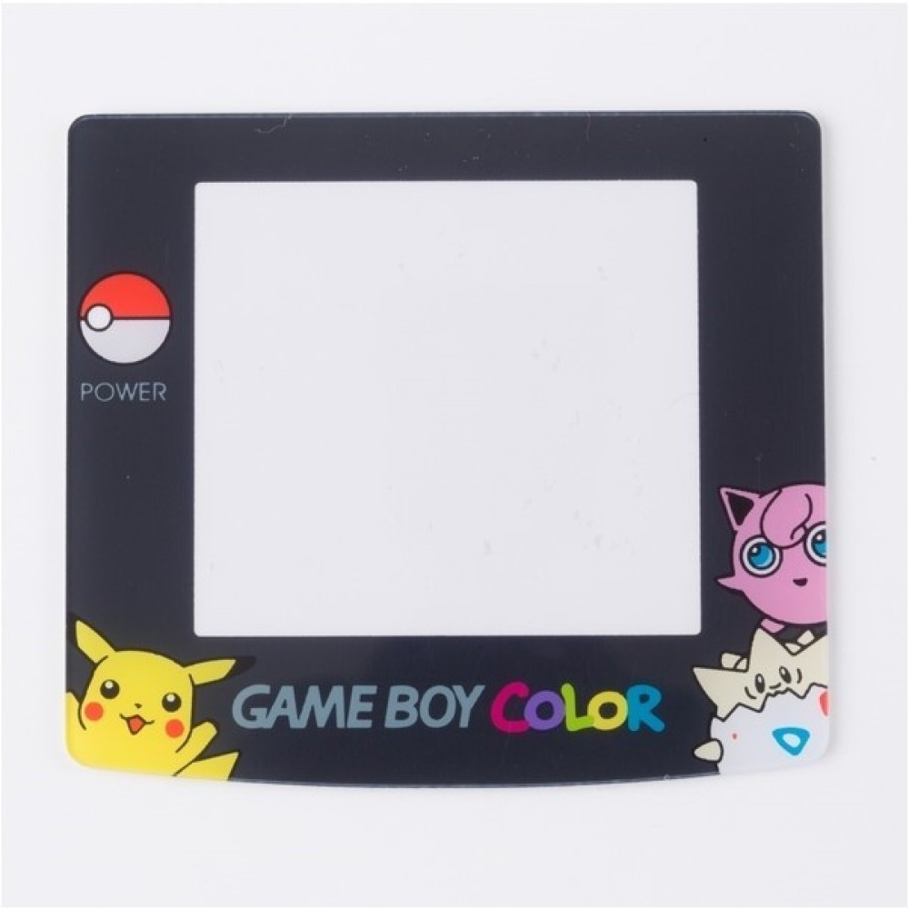 Game Boy Color Scherm Lens Pokémon Pikachu, Jigglypuff en Togepi - Plastic - Gameboy Color Hardware
