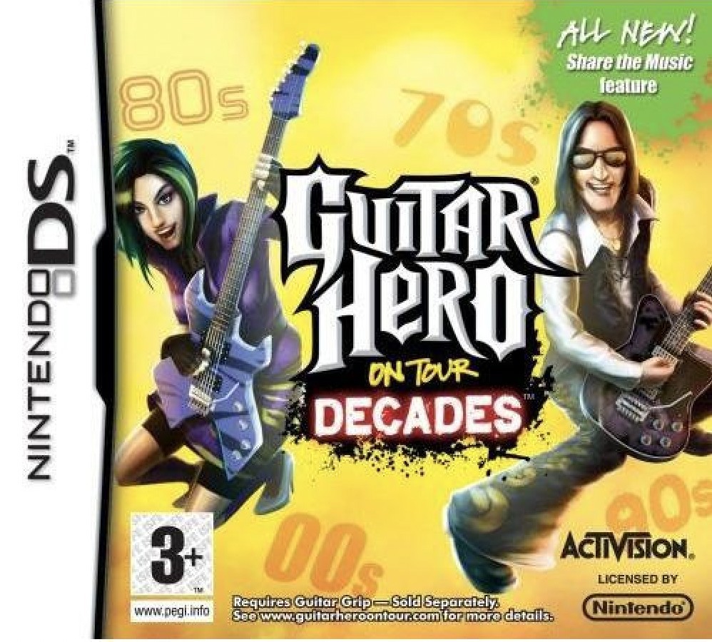 Guitar Hero - On Tour - Decades - Nintendo DS Games