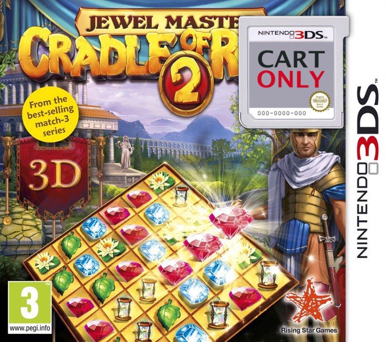 Jewel Master - Cradle of Rome 2 - Cart Only - Nintendo 3DS Games