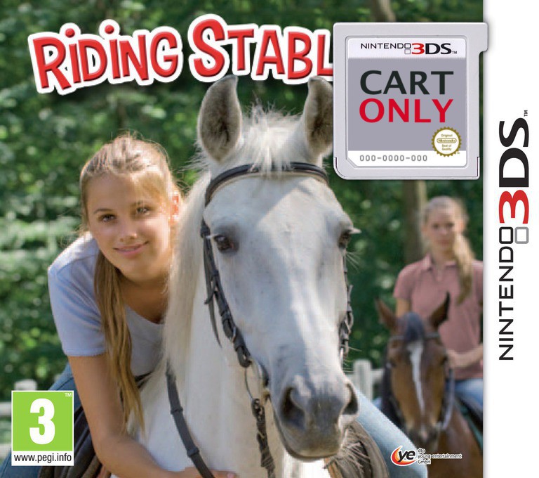Riding Stables 3D - Cart Only - Nintendo 3DS Games