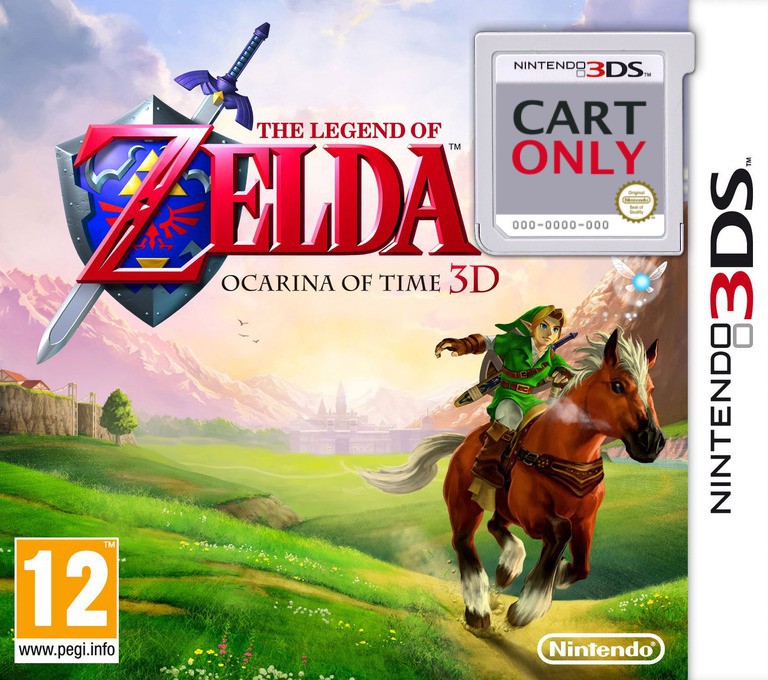 The Legend of Zelda - Ocarina of Time 3D - Cart Only - Nintendo 3DS Games