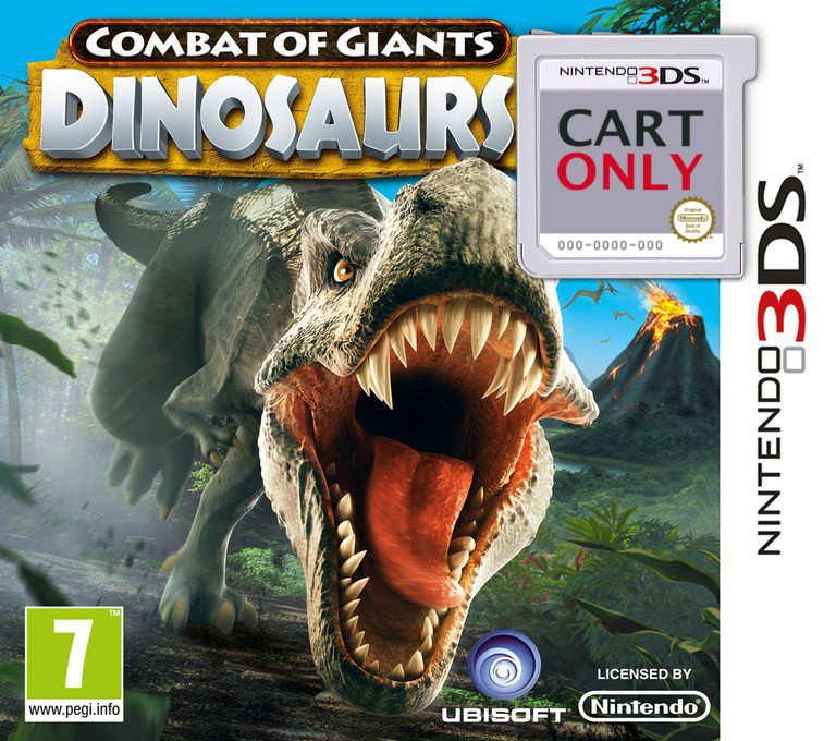 Combat of Giants - Dinosaurs 3D - Cart Only - Nintendo 3DS Games