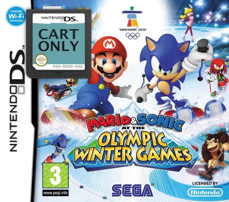 Mario & Sonic at the Olympic Winter Games - Cart Only - Nintendo DS Games