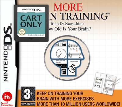 More Brain Training from Dr Kawashima - How Old Is Your Brain? - Cart Only Kopen | Nintendo DS Games