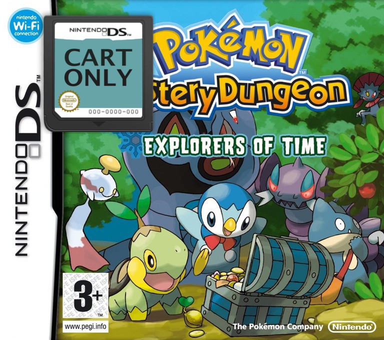 Pokémon Mystery Dungeon - Explorers of Time - Cart Only - Nintendo DS Games