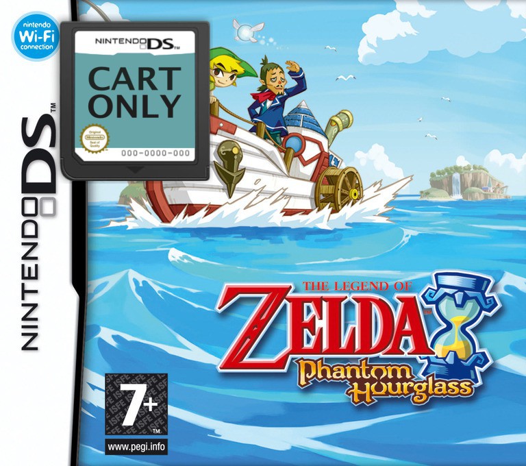 The Legend of Zelda - Phantom Hourglass - Cart Only - Nintendo DS Games