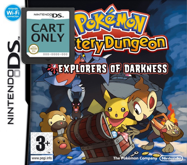 Pokémon Mystery Dungeon - Explorers of Darkness - Cart Only - Nintendo DS Games
