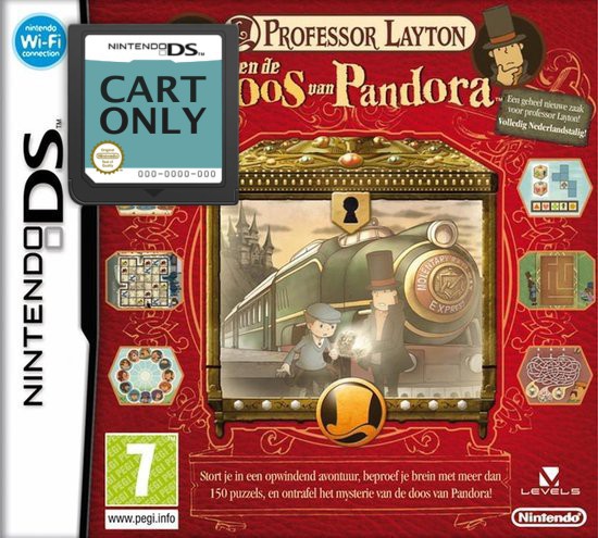 Professor Layton en de Doos van Pandora - Cart Only - Nintendo DS Games