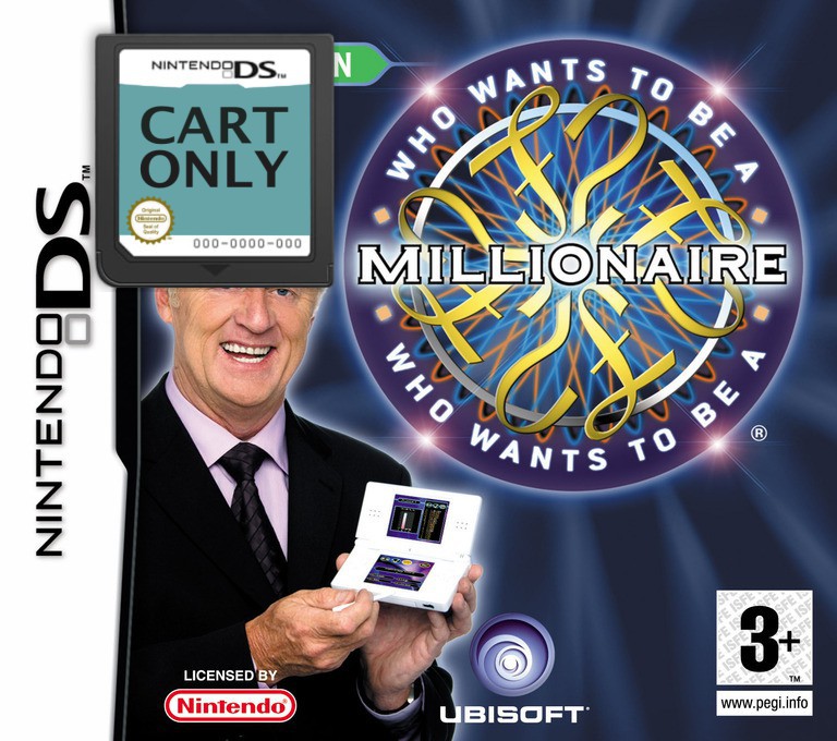 Who Wants to Be a Millionaire - Cart Only - Nintendo DS Games