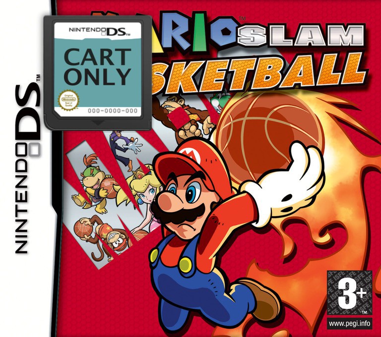 Mario Slam Basketball - Cart Only - Nintendo DS Games