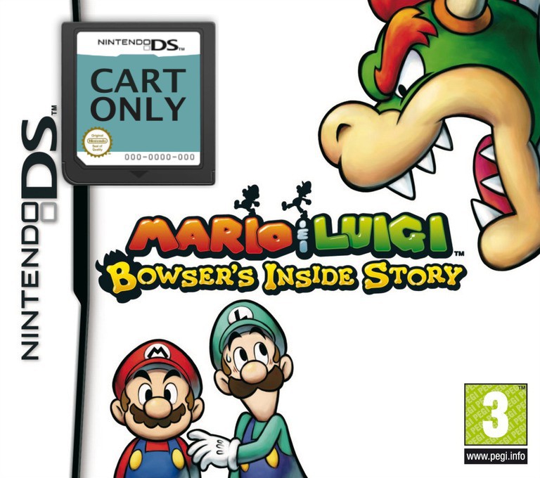 Mario & Luigi - Bowser's Inside Story - Cart Only - Nintendo DS Games