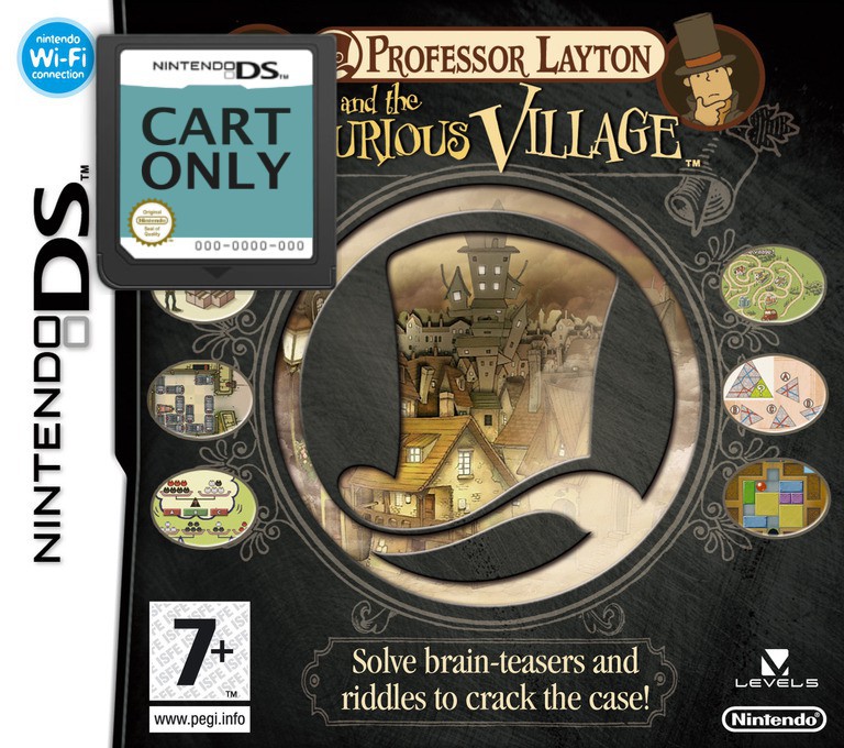 Professor Layton and the Curious Village - Cart Only Kopen | Nintendo DS Games