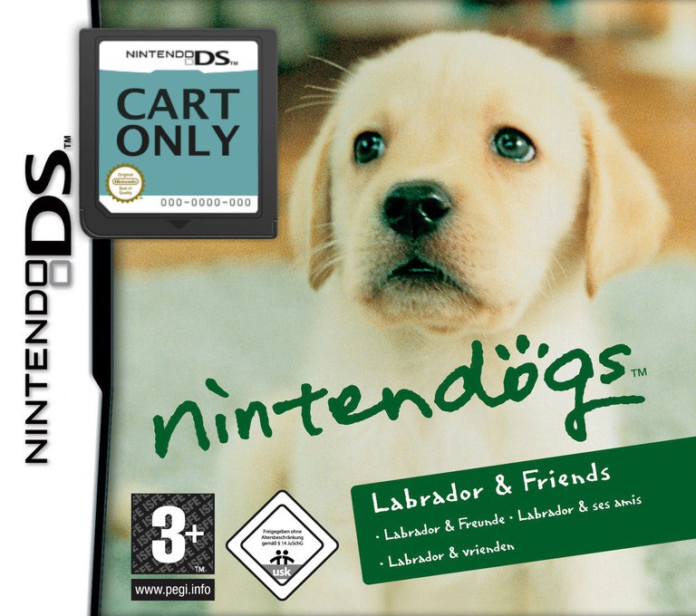 Nintendogs - Labrador & Friends - Cart Only - Nintendo DS Games
