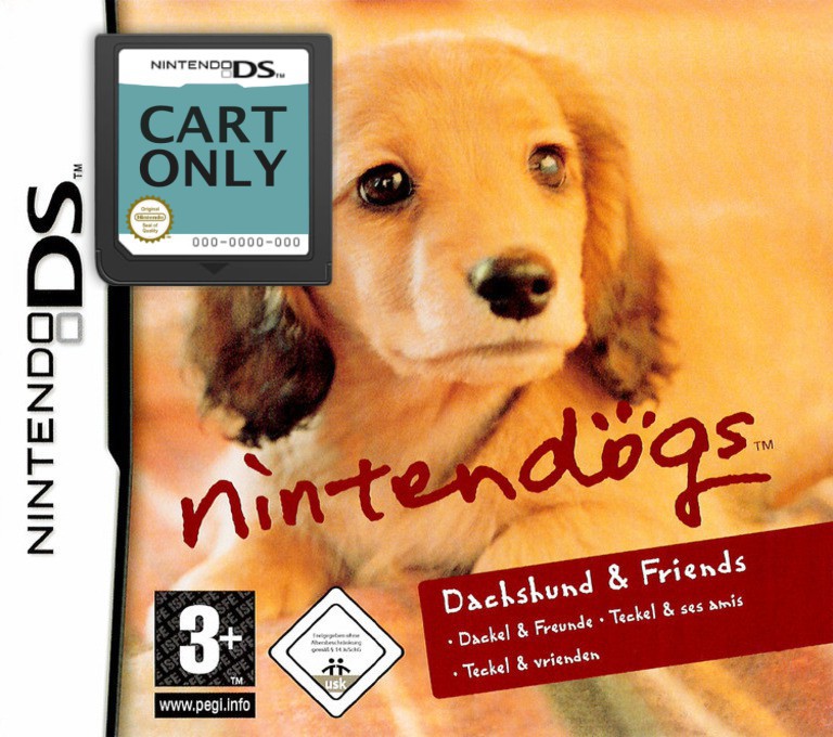 Nintendogs - Dachshund & Friends - Cart Only - Nintendo DS Games