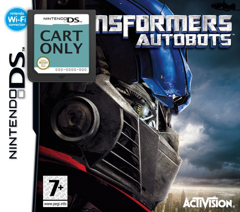 Transformers - Autobots - Cart Only - Nintendo DS Games
