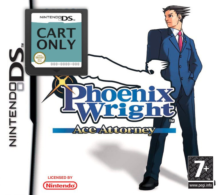 Phoenix Wright - Ace Attorney - Cart Only - Nintendo DS Games
