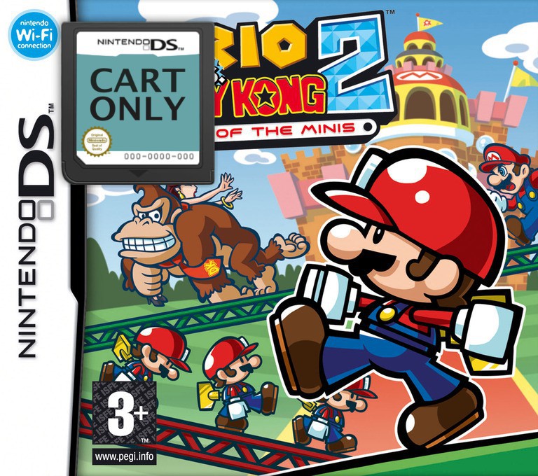 Mario vs. Donkey Kong 2 - March of the Minis - Cart Only - Nintendo DS Games