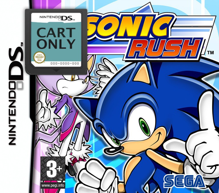 Sonic Rush - Cart Only - Nintendo DS Games