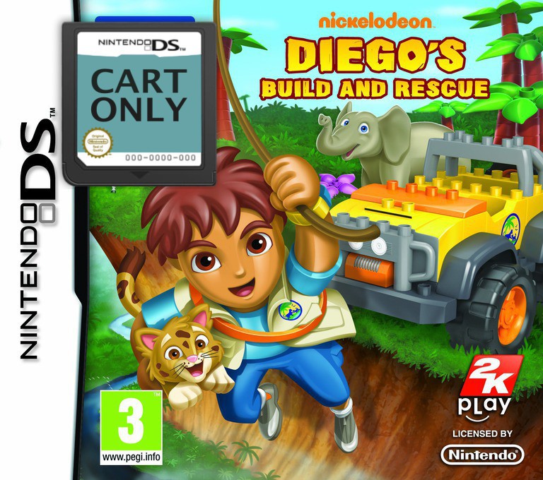 Diego's Build and Rescue - Cart Only - Nintendo DS Games
