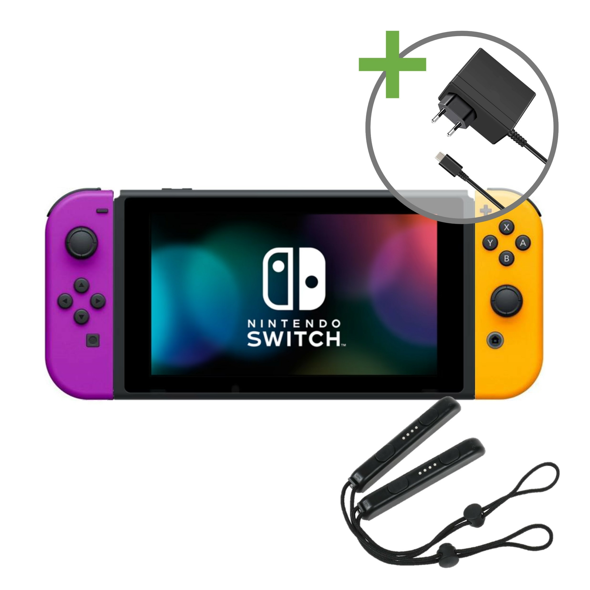 Nintendo Switch Console - Paars/Oranje - Nintendo Switch Hardware