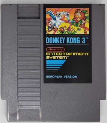 Donkey Kong 3 European Version - Nintendo NES Games