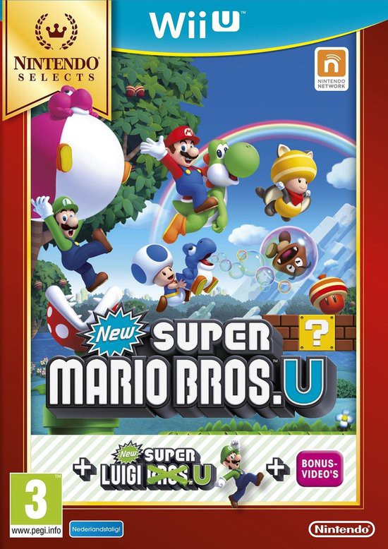 New Super Mario Bros. U + New Super Luigi U (Nintendo Selects) - Wii U Games