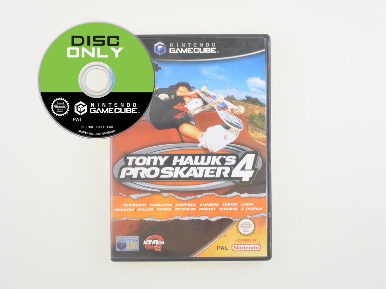 Tony Hawk's Pro Skater 4 - Disc Only - Gamecube Games