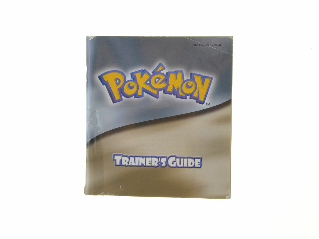 Pokemon Silver/Gold Trainer Guide - Manual - Gameboy Color Manuals