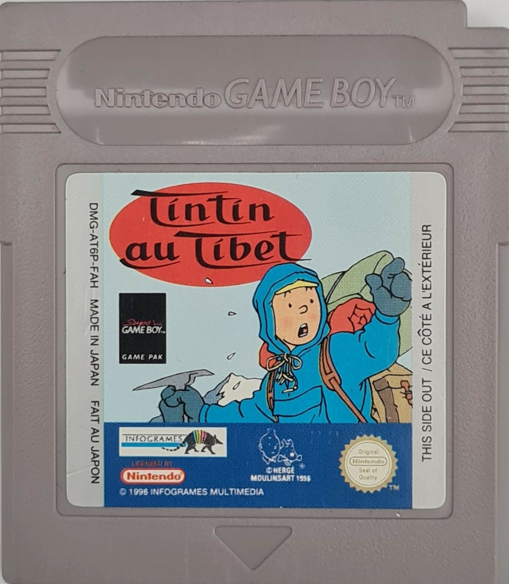 Tintin au Tibet - Gameboy Classic Games