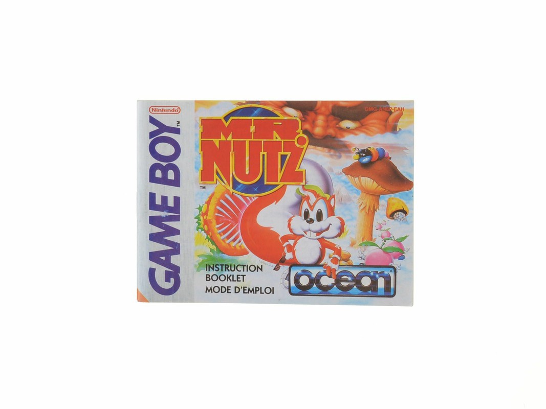 Mr. Nutz - Manual Kopen | Gameboy Classic Manuals