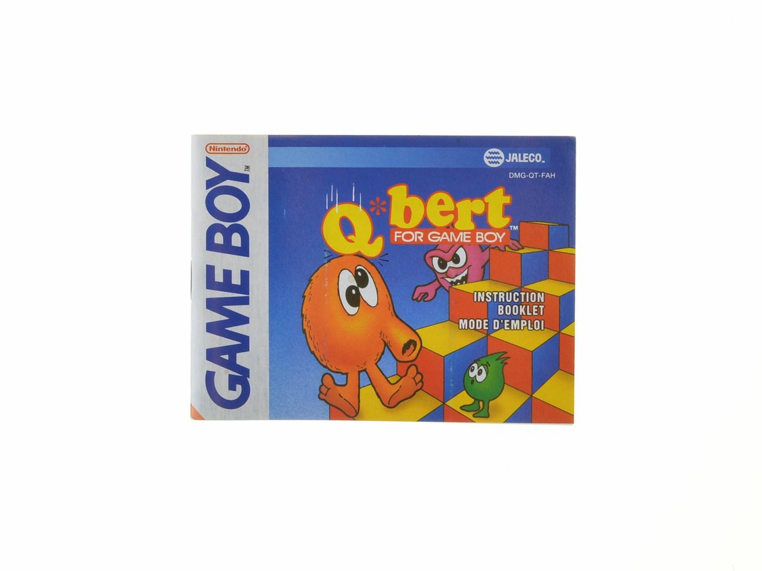 Q-bert - Manual - Gameboy Classic Manuals