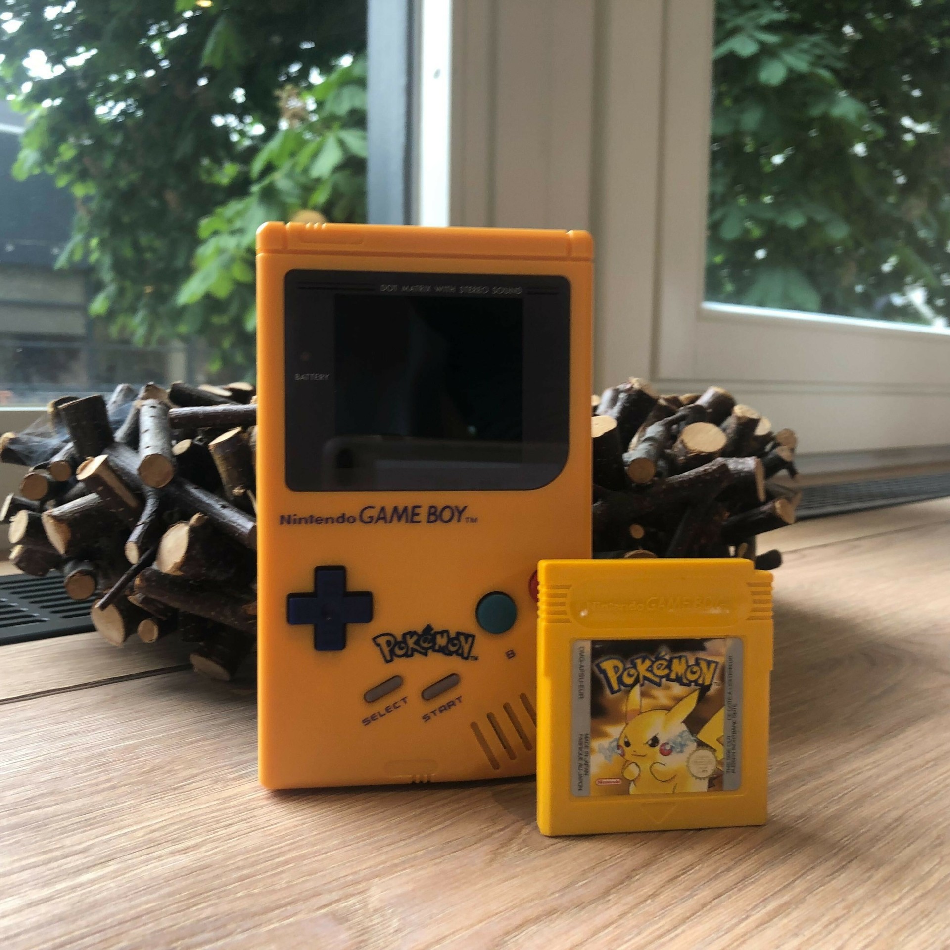 Gameboy Classic IPS Pokemon Yellow Edition - Gameboy Classic Hardware