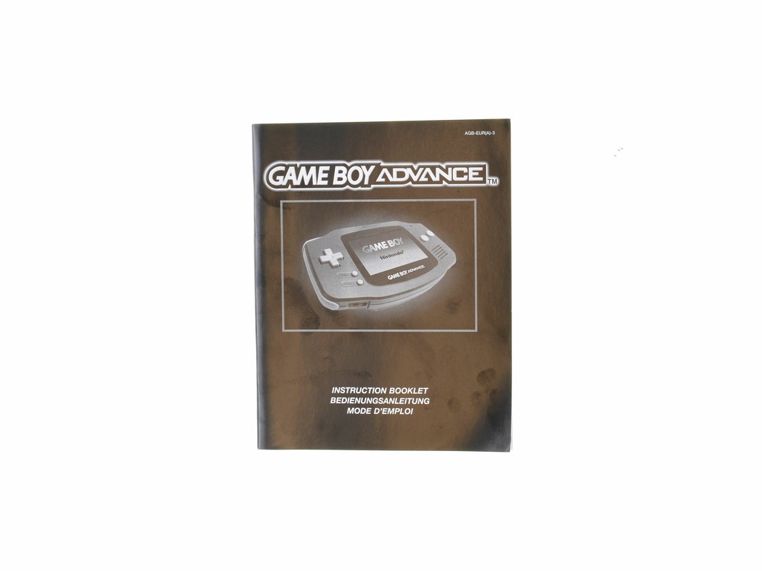 Gameboy Advance Console - Manual - Gameboy Advance Manuals