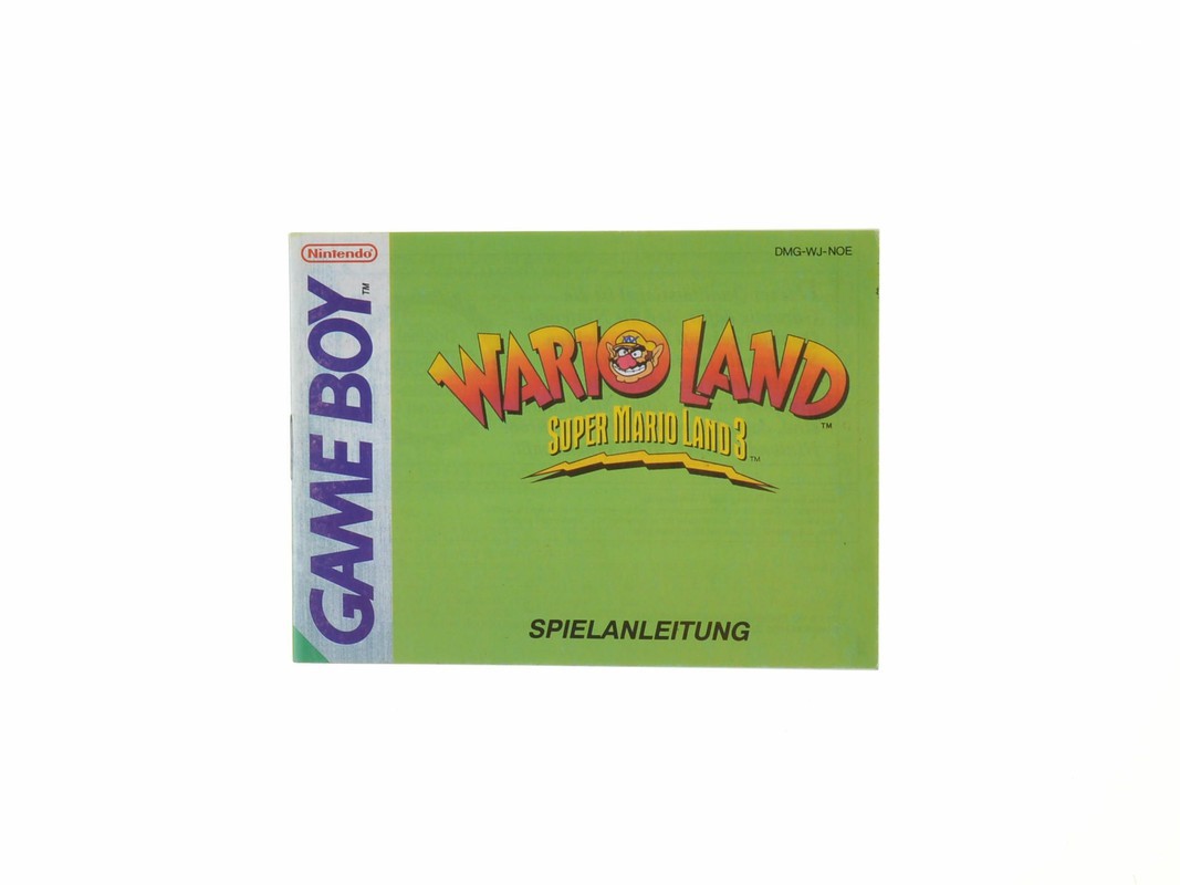 Super Mario Land 3 - Wario Land (German) - Manual - Gameboy Classic Manuals