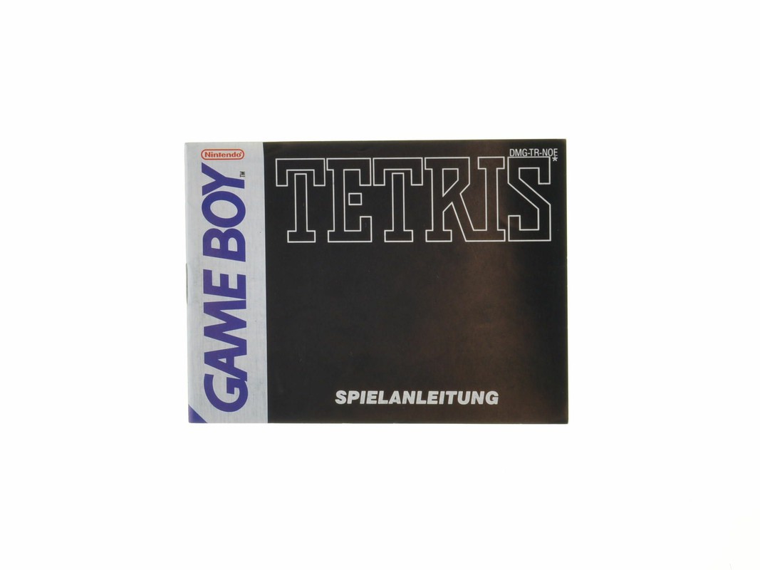 Tetris (German) - Manual - Gameboy Classic Manuals