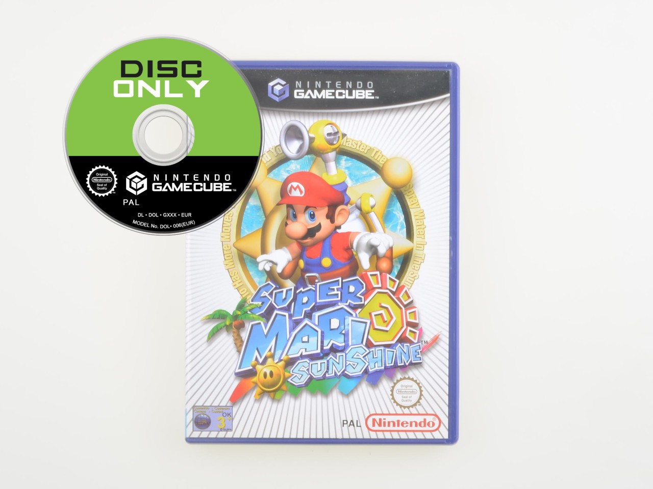 Super Mario Sunshine - Disc Only - Gamecube Games