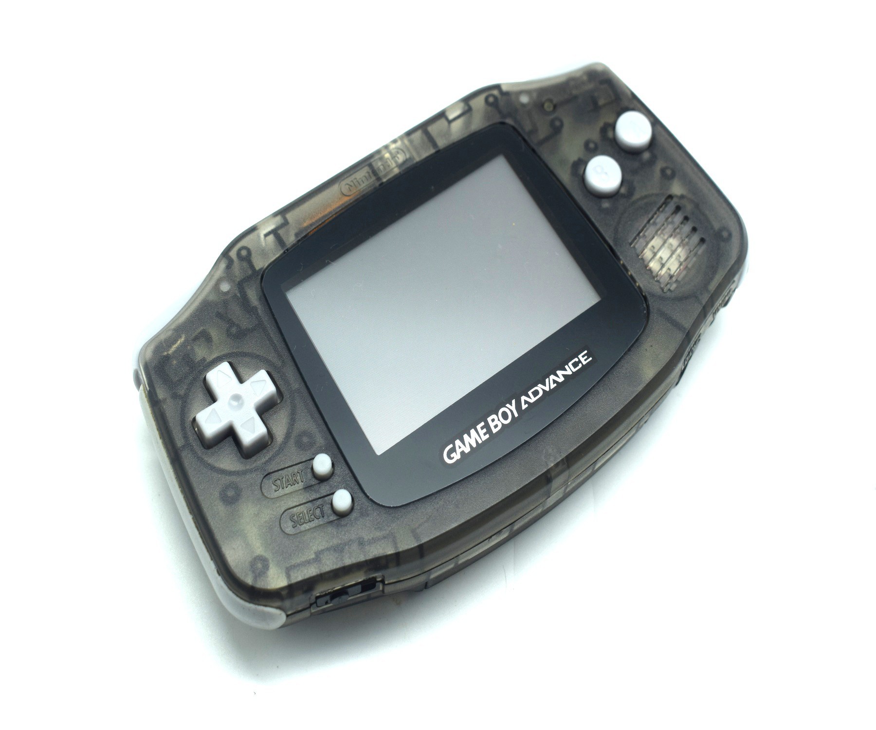 Gameboy Advance Transparent Black - Gameboy Advance Hardware