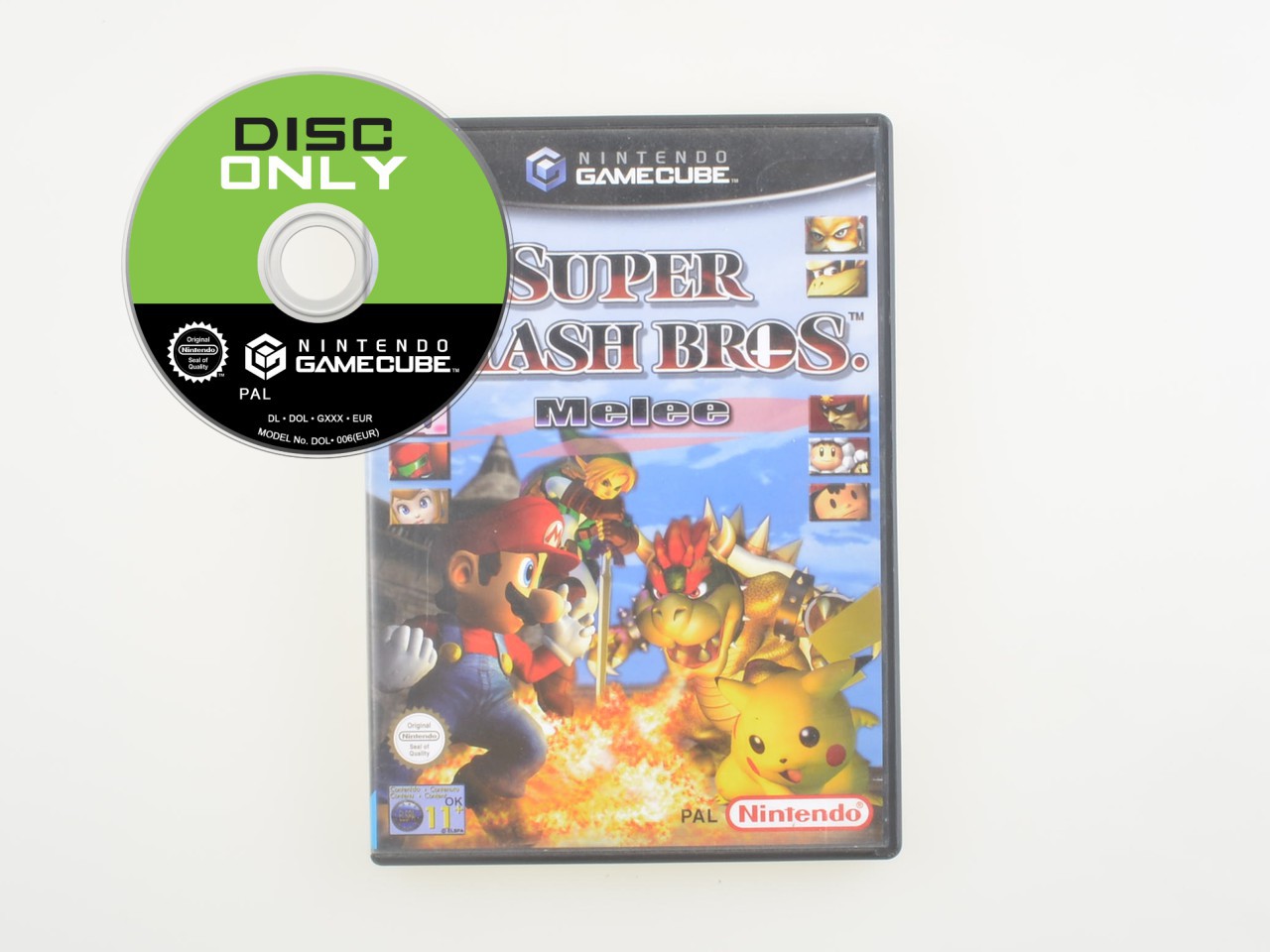 Super Smash Bros Melee - Disc Only - Gamecube Games