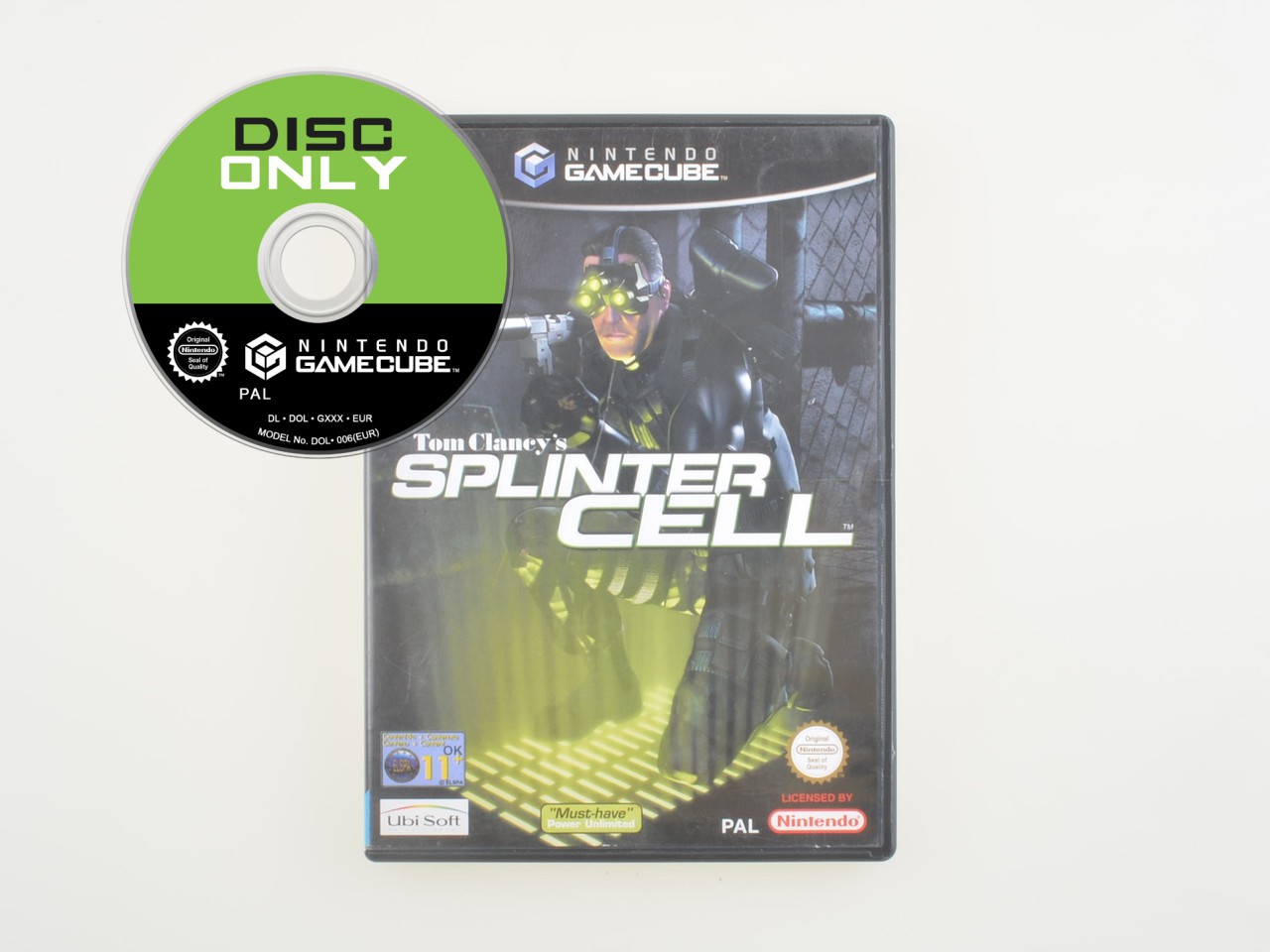 Tom Clancy's Splinter Cell - Disc Only - Gamecube Games