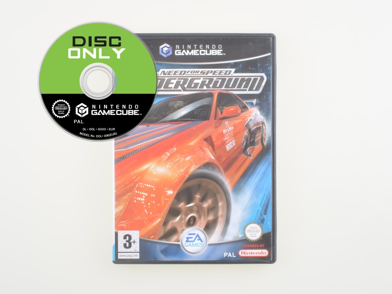 Need for Speed Underground - Disc Only - Gamecube Games