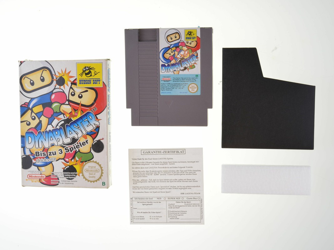 Dynablaster - Nintendo NES Games [Complete]