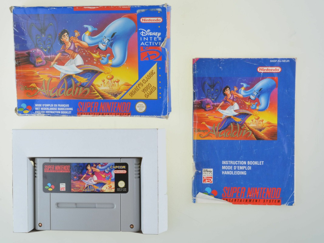 Aladdin - Super Nintendo Games [Complete]