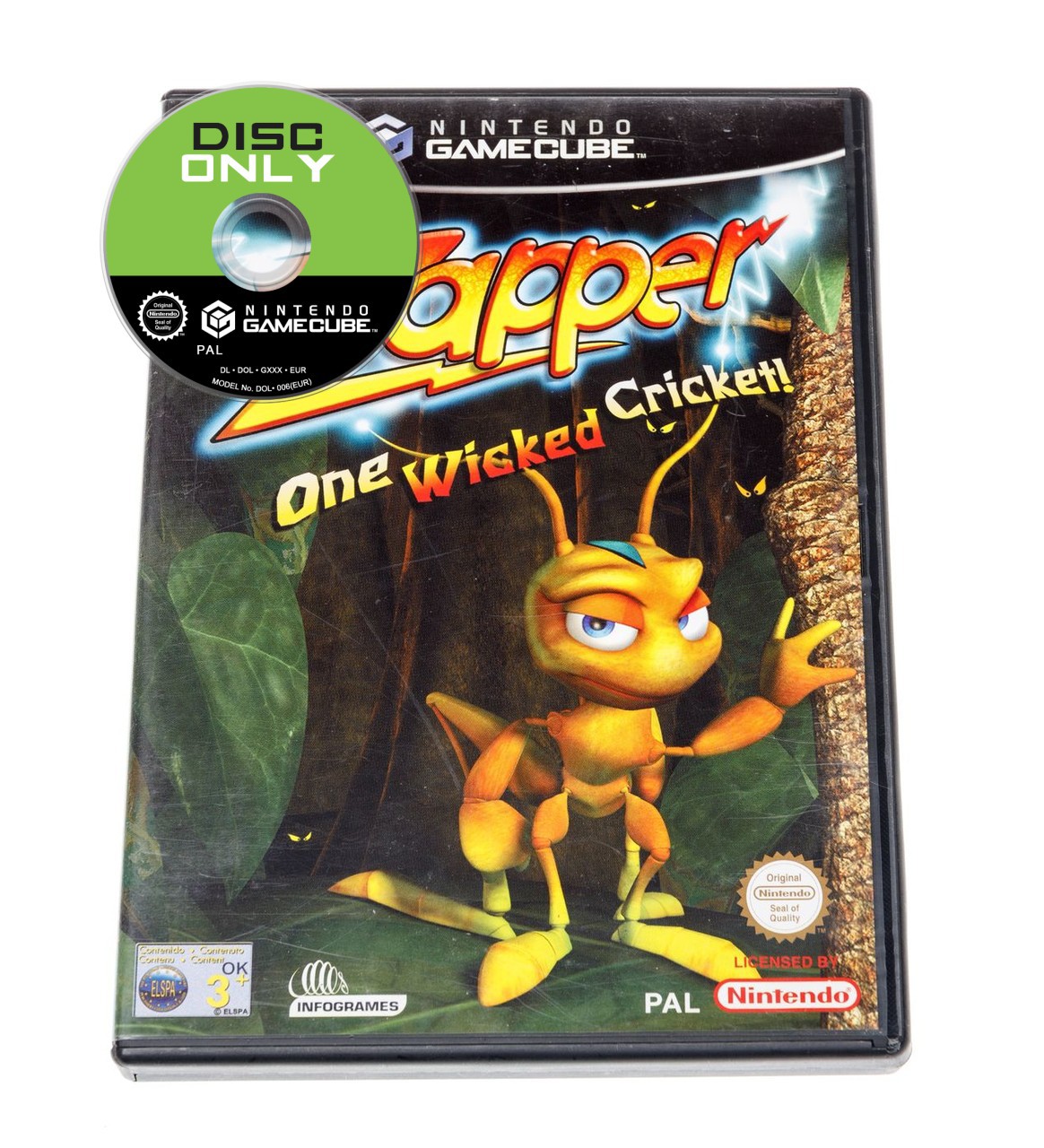 Zapper: One Wicked Cricket! - Disc Only Kopen | Gamecube Games