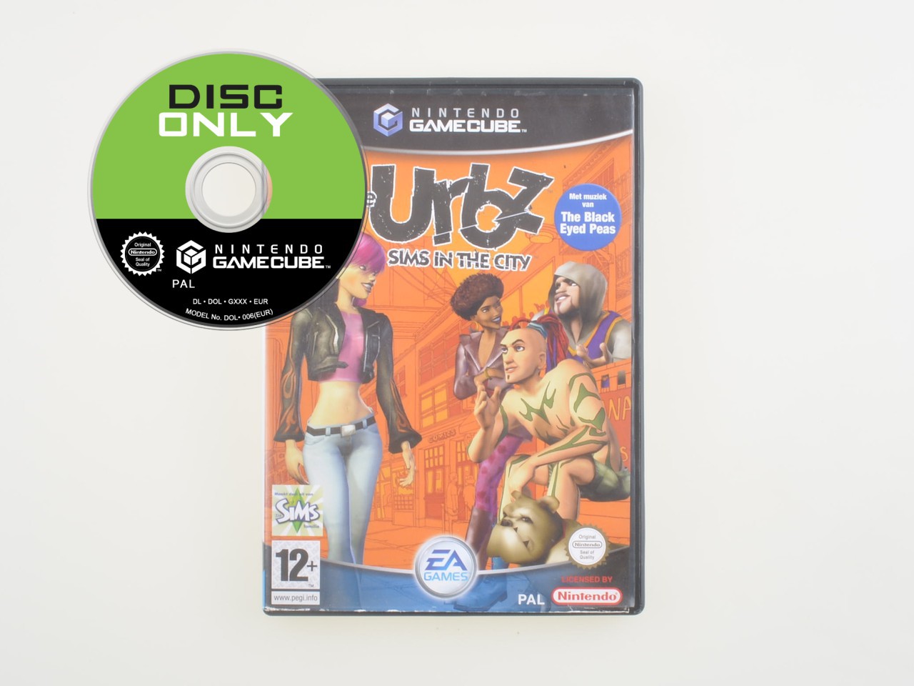 De Urbz: Sims in de City - Disc Only - Gamecube Games