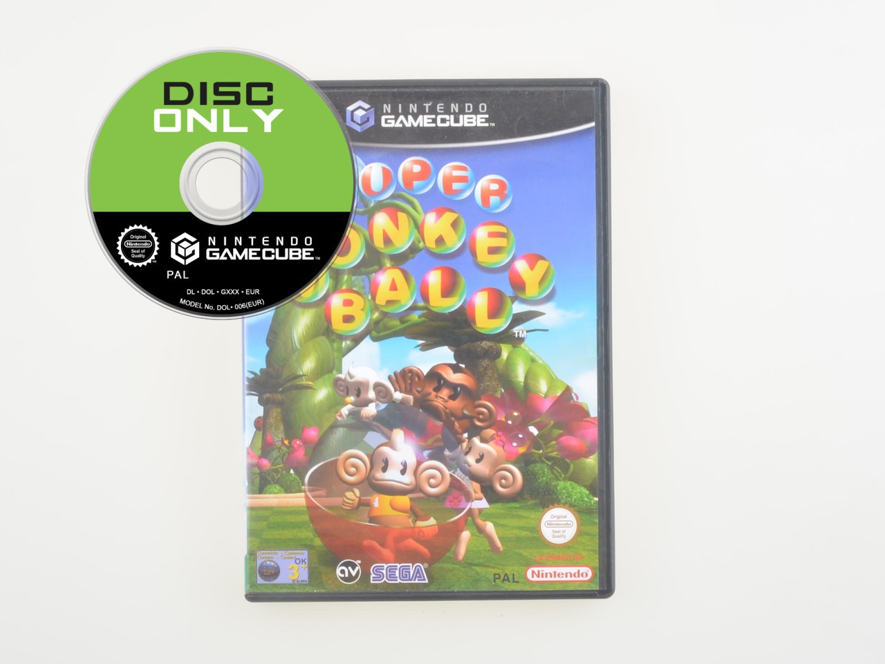 Super Monkey Ball - Disc Only - Gamecube Games