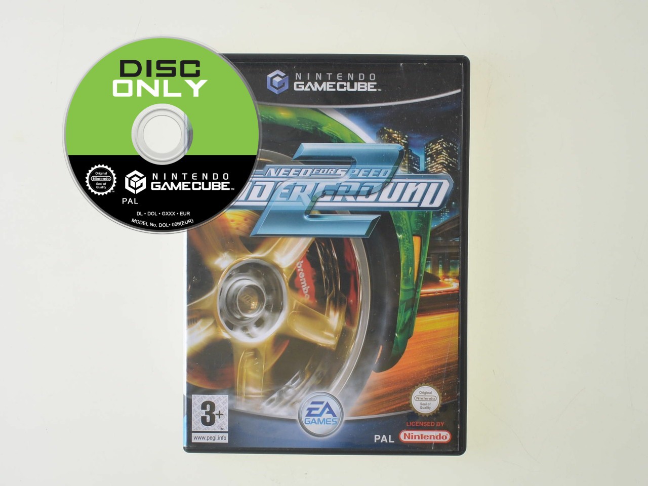 Need for Speed Underground 2 - Disc Only - Gamecube Games