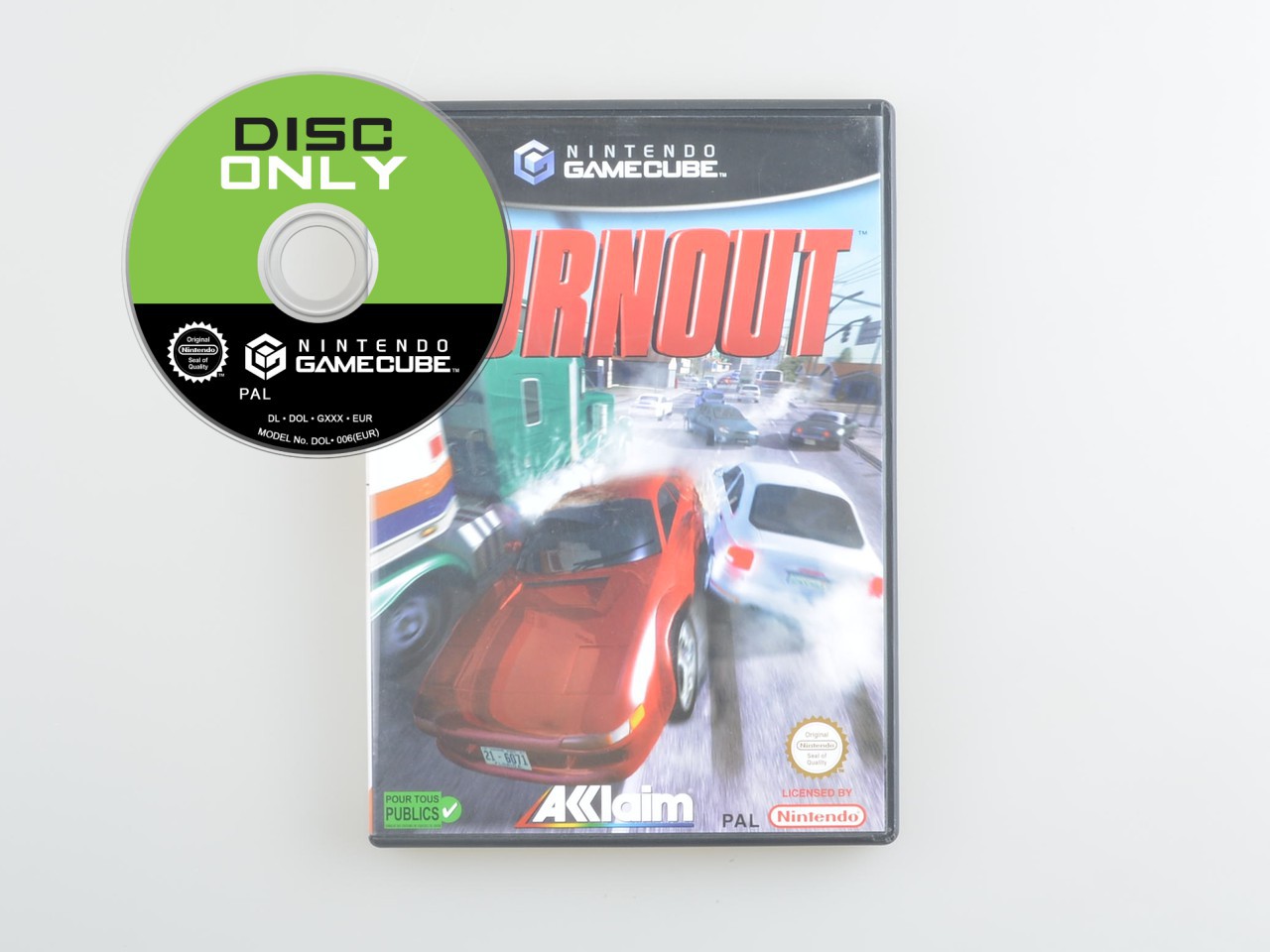 Burnout - Disc Only - Gamecube Games