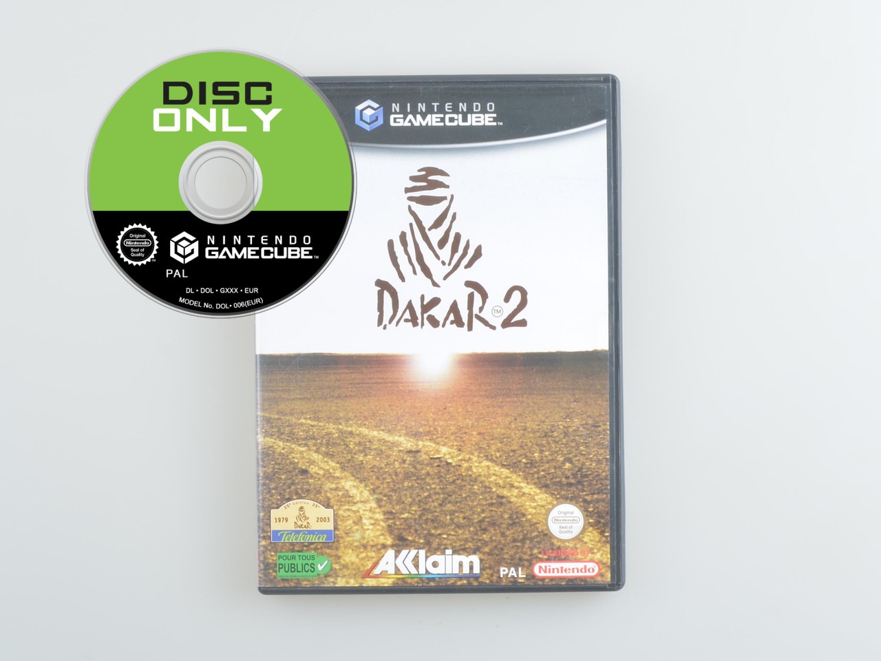 Dakar 2: The World's Ultimate Rally - Disc Only - Gamecube Games