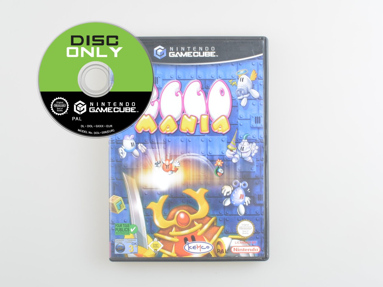 Eggo Mania - Disc Only - Gamecube Games